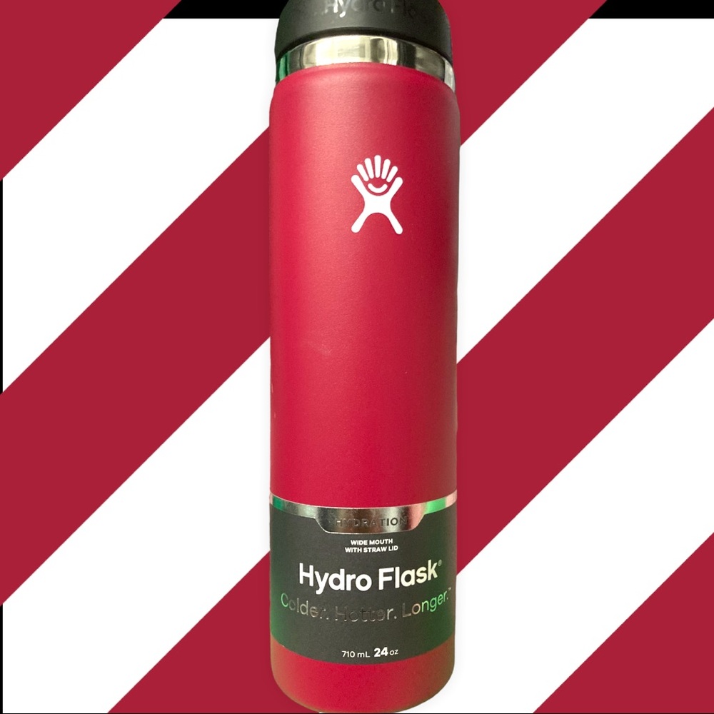 HydroFlask Wide Mouth with StrawLid 24 oz
